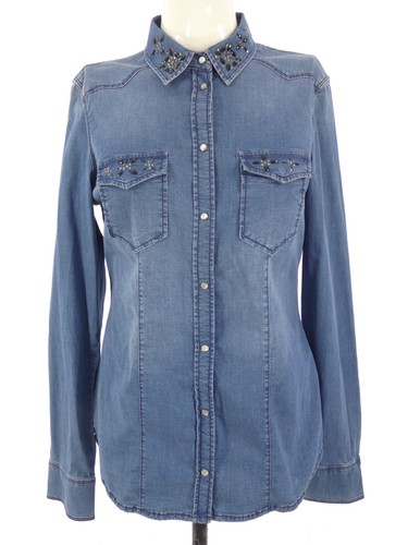 Camicia denim liu blu - camicia, jo
