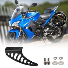 Per Moto Shark Fin Lega Grezza Alluminio Catena Protezione Punta ACU Bici Corsa Nero