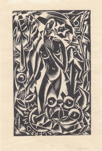 Exlibris bookplate incisione - exlibris,