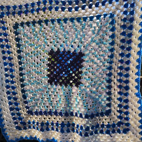 Coperta maglia nonna vintage