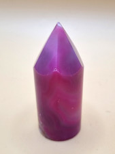 Pink Banded Agate Polished
