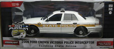2009 Ford Crown Victoria Interceptor Illinois Polizia di Stato *** Greenlight 1:24
