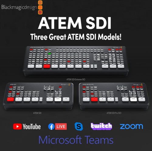 Blackmagic design atem - blackmagic, sdi