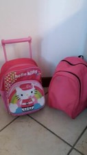 MINI TROLLEY ASILO HELLO KITTY + ZAINETTO QUECHUA