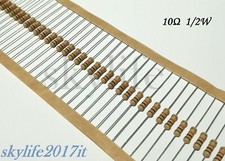 25 pz Resistenze 10 ohm 1/2W