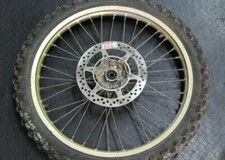 CERCHIO RUOTA ANTERIORE KAWASAKI KX 125 -250  COLORE ORO COMPLETA DI DISCO
