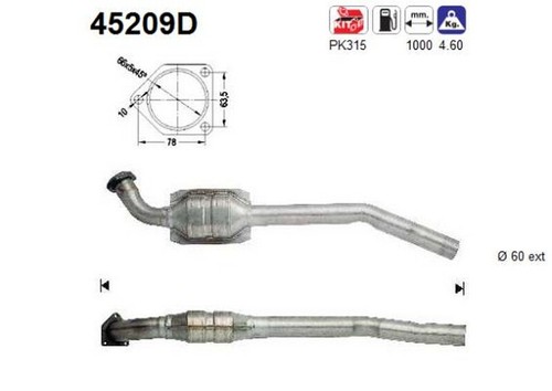 100 136 catalizzatore - 100, cv