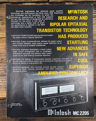 Amplificatore mcintosh modello - amplificatore,