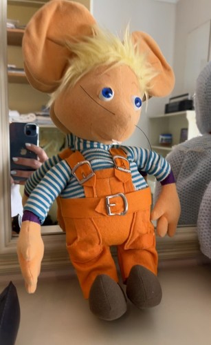 Topo gigio pupazzo - pupazzo, vintage