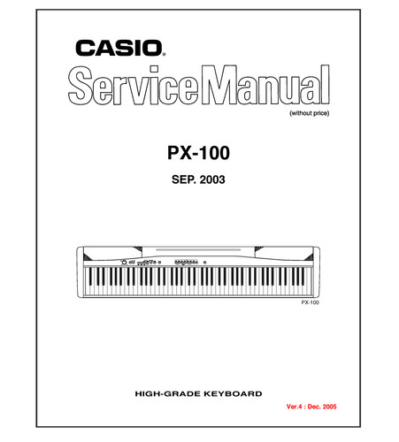 Casio 100 service manual - casio,