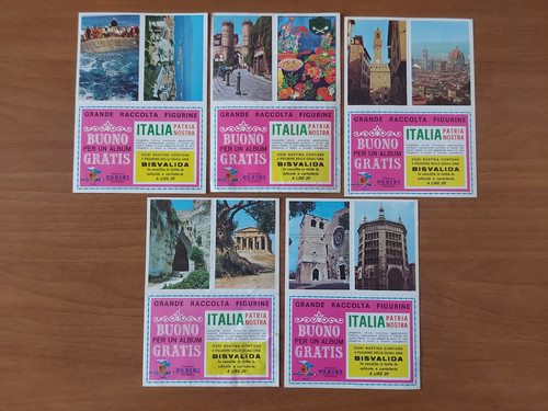 Buoni per album - panini, italia