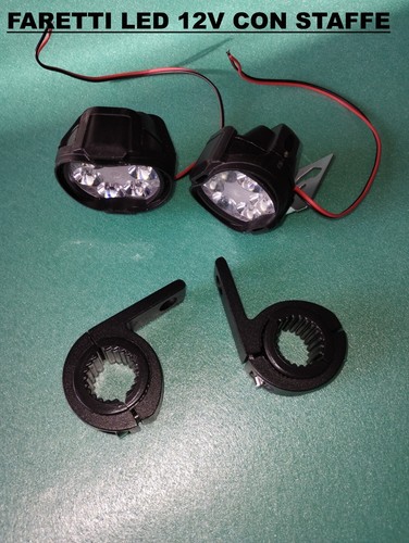 Staffe faretti con 6 - staffe,