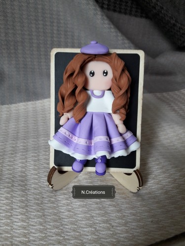 Figurine pâte fimo sur - fimo, cadre