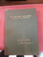 Libro il volgare reggiano - volgare,