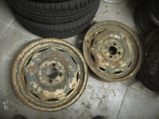 FIAT epoca- Coppia cerchioni fuoriserie da 15" - Ricambio usato