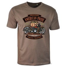 T-shirt biker moto d'epoca