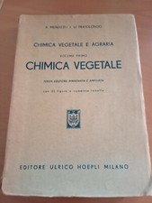 Chimica vegetale volume primo