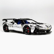 Klembao MOC-02 SF90 1:8 - auto sportiva Ferrarii SF90XX Car tecnica mattoncini