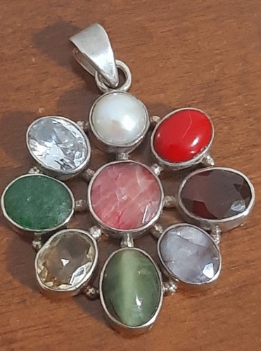 Ciondolo per collana - collana, argento