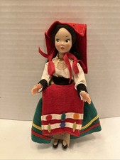 Costume folk bambola vintage