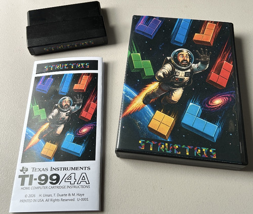Cartuccia videogioco structris - cartuccia,