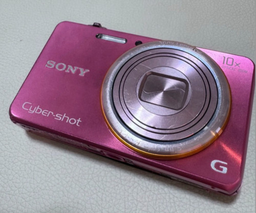 Sony cyber shot dsc - sony, rosa