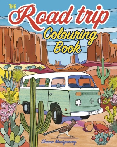 Road trip colouring - trip, book