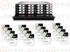 € 9665+IVA THECUS 256TB (16x16TB NEW Exos X18) N16850 Rack NAS 3.4GHz 16GB 2xPSU