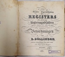 1835 Terza Continuazione Del