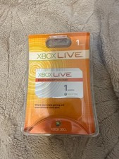 Rara tessera abbonamento Xbox Live Gold vintage un mese (non usata) sigillata