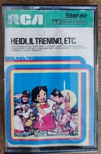 Musicassetta - HEIDI, IL TRENINO, etc.  (Sandokan, Orzowei...) 