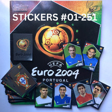 Adesivi Panini 2004 UEFA EURO