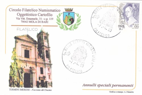 Cartolina termini imerese - termini,