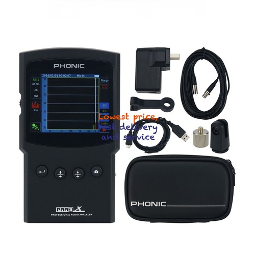 Phonic paa3x analizzatore - analizzatore, di