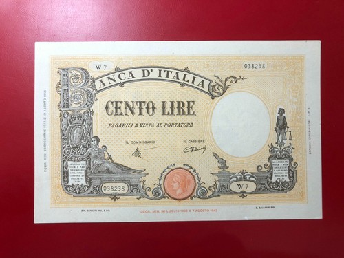 Luogotenenza 100 lire grande - lire,