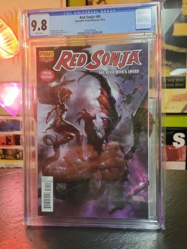 Red sonja cgc - #80, new