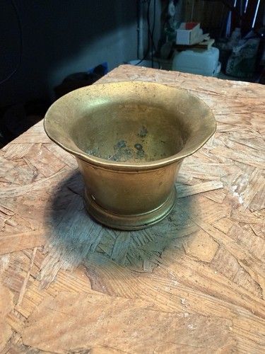 Mortaio ottone vintage - ottone,