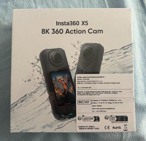 Insta360 nero black - x5, ancora