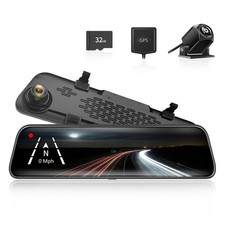 WOLFBOX 4K Specchio Dash