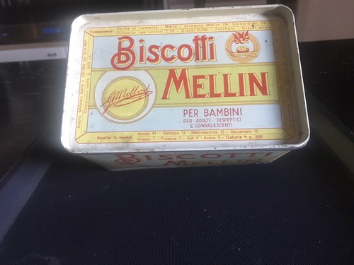 Scatola latta biscotti - scatola,