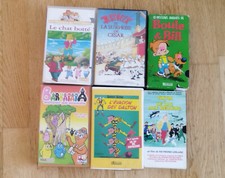 Lot Vhs Animation Enfant K7