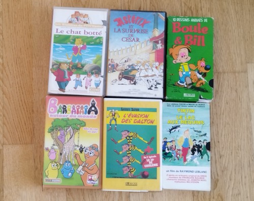 Lot vhs animation enfant - lot, k7