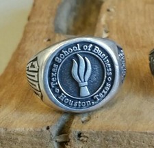 Anello argento college
