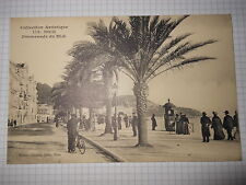 Cartolina Nice Promenade du Midi Ed. Giletta  (1909) CB416 Postcard *