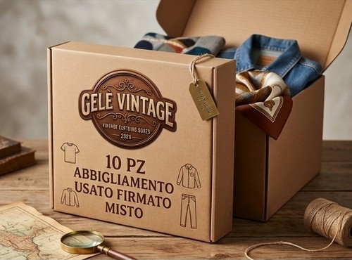 Box pzabbigliamento usato - 10,