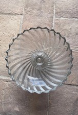 Alzata da Centro Tavola Alzatina in vetro Piedistallo Piatto di portata Vassoio