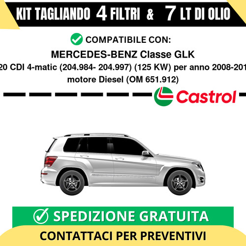 Tagliando per mercedes benz - tagliando,