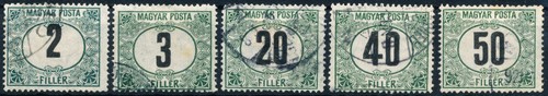 Ungheria 1920 affrancatura - -, 1920.