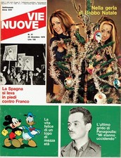 VIE NUOVE 1970/51=LORETTA GOGGI DANIELA=CERATO BOLCA FOSSILI=PIER PAOLO PASOLINI