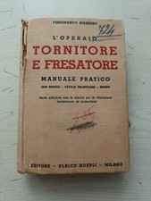 Operaio tornitore fresatore - operaio,